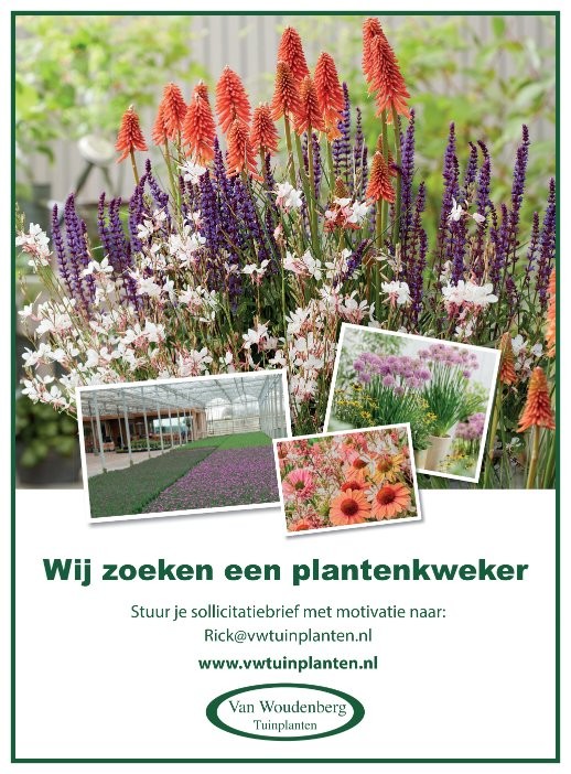 vacature plantenkweker